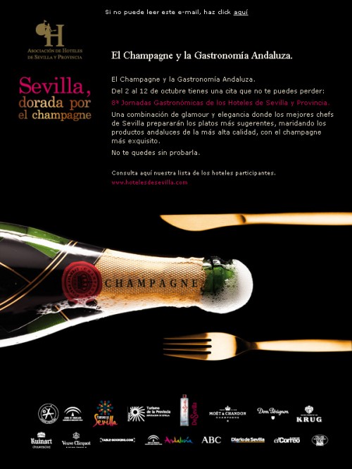 Mailing Jornadas Gastronómicas de Sevilla