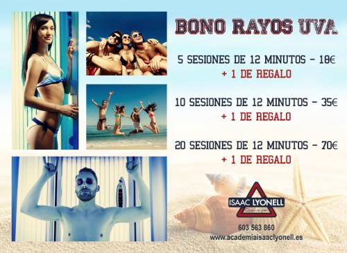 Banner para Promoción de Rayos UVA