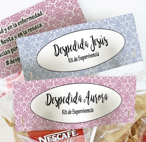 Etiquetas para Kit de Supervivencia