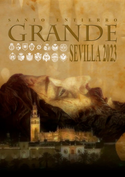Cartel Santo Entierro Grande Sevilla 2023